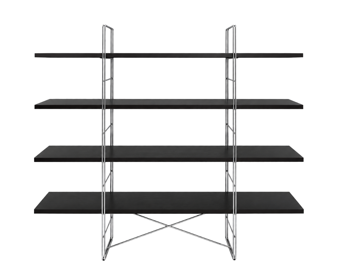 Living room shelves